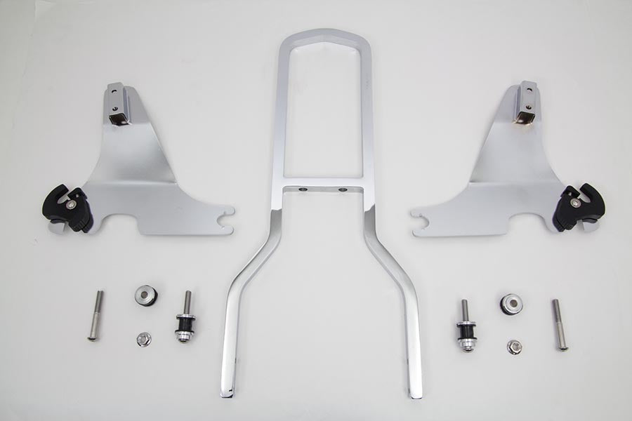 V-Twin 11 Inch Detachable Sissy Bar Kit for Harley Davidson XL Models
