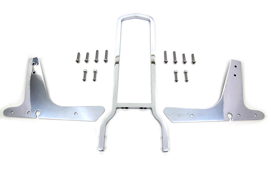 V-Twin 20 Inch Solid Sissy Bar Kit for Harley Davidson XL Models