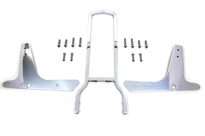 V-Twin 20 Inch Solid Sissy Bar Kit for Harley Davidson XL Models