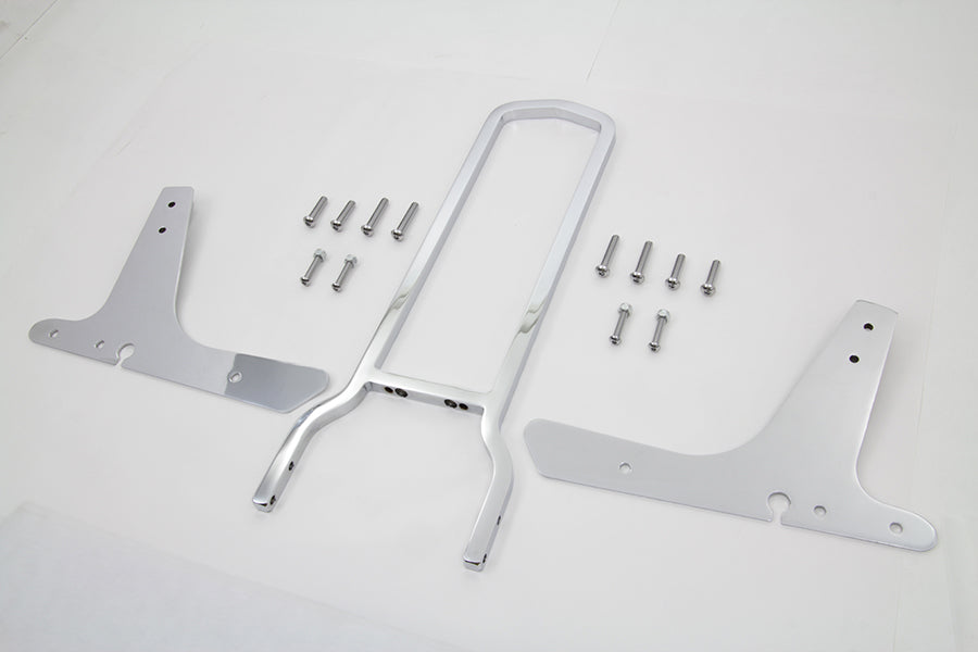 V-Twin 20 Inch Solid Sissy Bar Kit for Harley Davidson XL Models