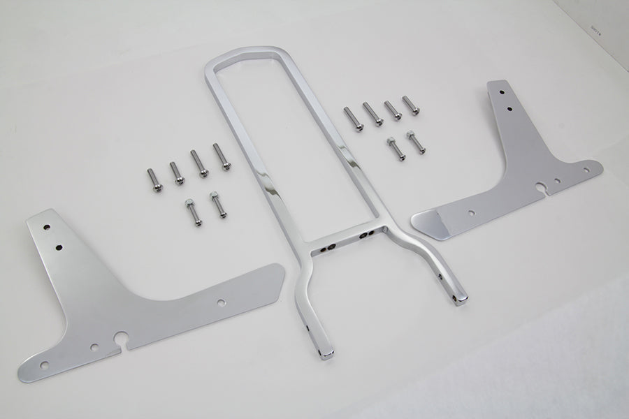 V-Twin 20 Inch Solid Sissy Bar Kit for Harley Davidson XL Models