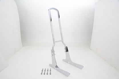 V-Twin 20 Inch Solid Sissy Bar Kit for Harley Davidson XL Models
