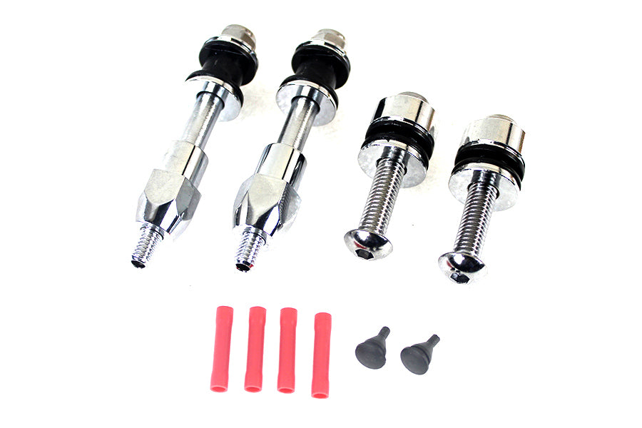 Wyatt Gatling Part 80214 Side Plate Docking Hardware Kit for Harley Davidson FXDWG (1993-2001)