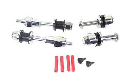 Wyatt Gatling Part 80214 Side Plate Docking Hardware Kit for Harley Davidson FXDWG (1993-2001)