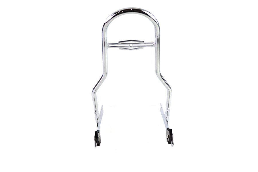 Wyatt Gatling One Piece Sissy Bar Chrome for Harley Davidson FLST Models