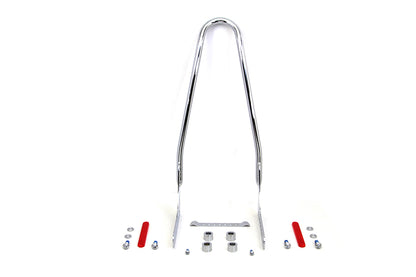 Wyatt Gatling Part 80220 One Piece Sissy Bar Chrome for Harley Davidson FLDE & FLHC 2018-2024