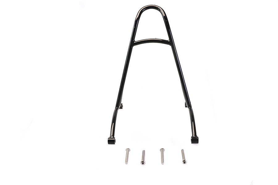V-Twin 80251B Shorty XL Sissy Bar, 14-Inch One-Piece Bolt-On Design