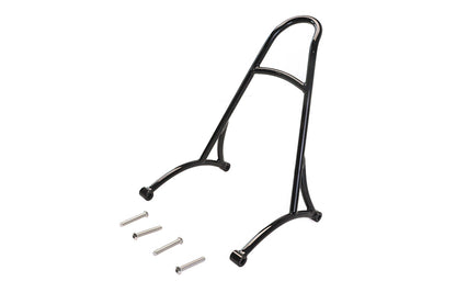 V-Twin 80251B Shorty XL Sissy Bar, 14-Inch One-Piece Bolt-On Design