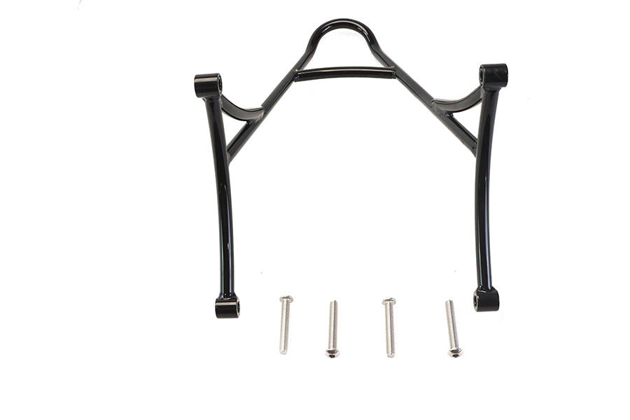 V-Twin 80251B Shorty XL Sissy Bar, 14-Inch One-Piece Bolt-On Design