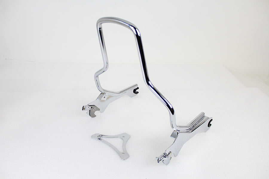 V-Twin 14-1/2 inch Standard Detachable Sissy Bar Chrome for Harley Davidson FLFB and FLFBS Models Part #80222