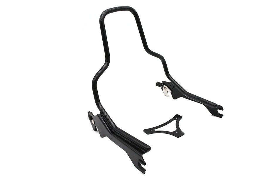 Wyatt Gatling 14-1/2 Inch Standard Detachable Sissy Bar for Harley Davidson FLFB and FLFBS - Gloss Black Part #80222B