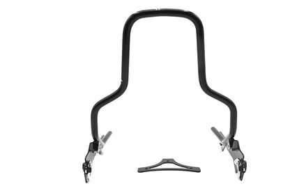 Wyatt Gatling 14-1/2 Inch Standard Detachable Sissy Bar for Harley Davidson FLFB and FLFBS - Gloss Black Part #80222B