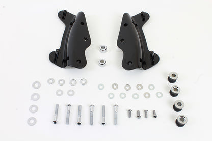 Wyatt Gatling Docking Hardware Kit for Harley Davidson FLT (2009-2013) - Gloss Black