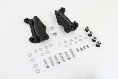 Wyatt Gatling Docking Hardware Kit for Harley Davidson FLT (2009-2013) - Gloss Black