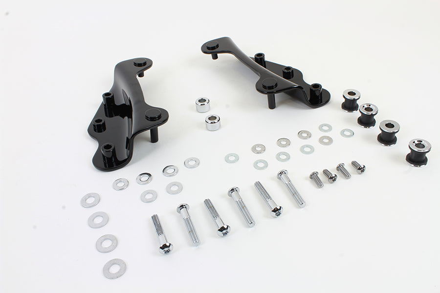 Wyatt Gatling Docking Hardware Kit for Harley Davidson FLT (2009-2013) - Gloss Black