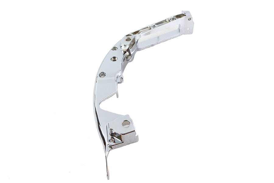 OE Chrome Saddlebag Left Mount Bracket for Harley Davidson Touring Models (2014-2023)