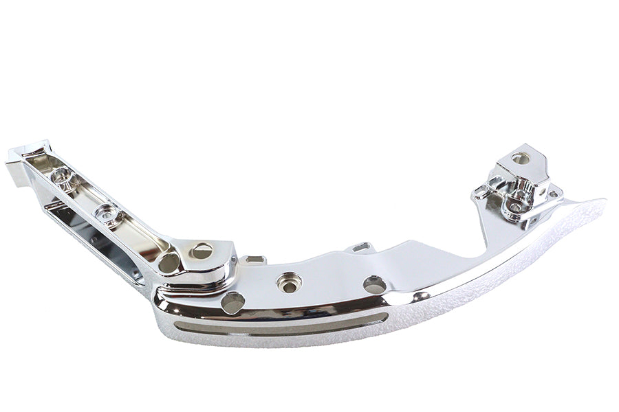 OE Chrome Saddlebag Left Mount Bracket for Harley Davidson Touring Models (2014-2023)
