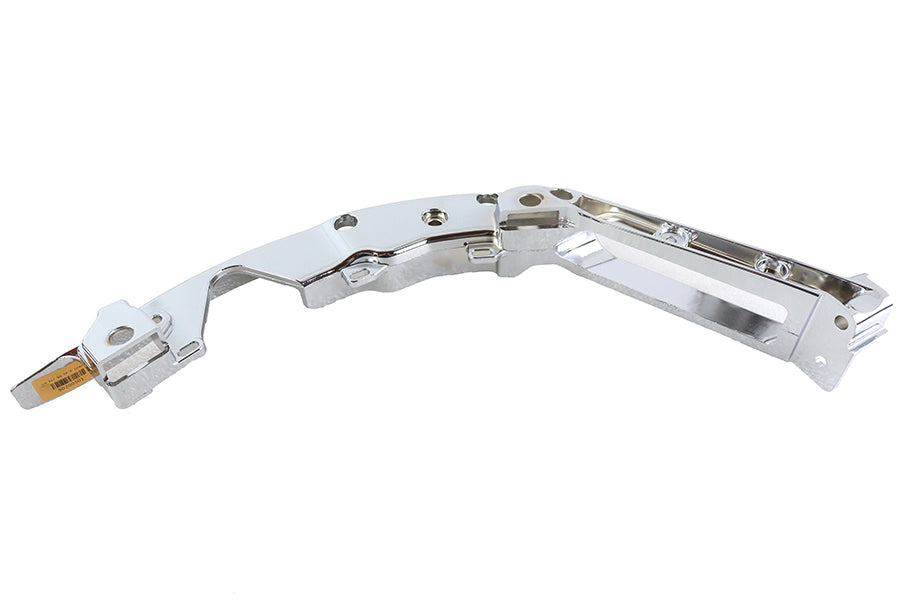OE Chrome Saddlebag Left Mount Bracket for Harley Davidson Touring Models (2014-2023)