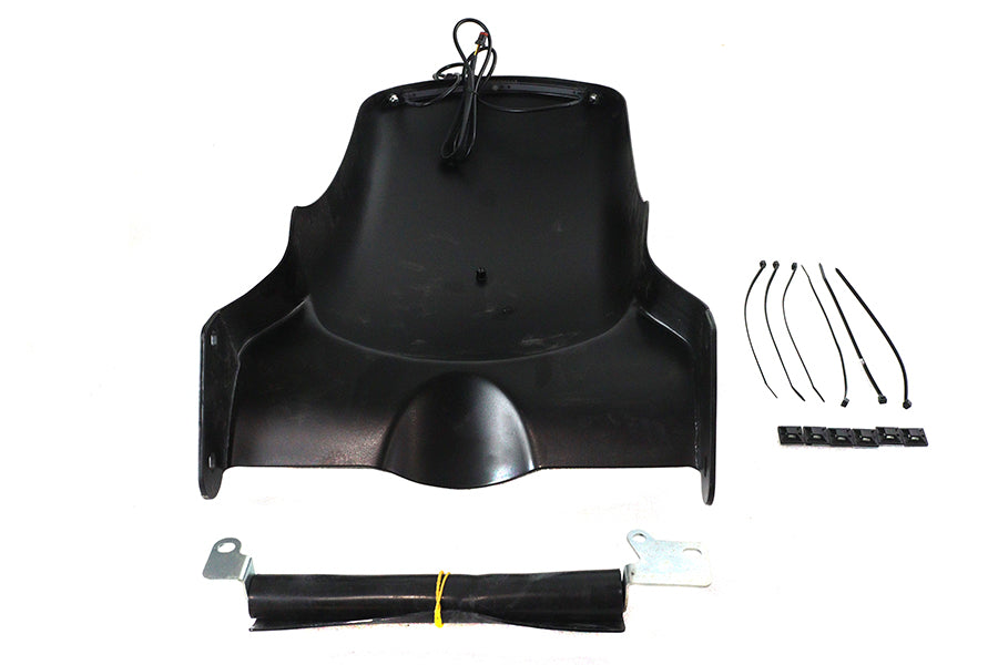 V-Twin M8 Bobbed Rear Fender for Harley Davidson FXST and FLST Models
