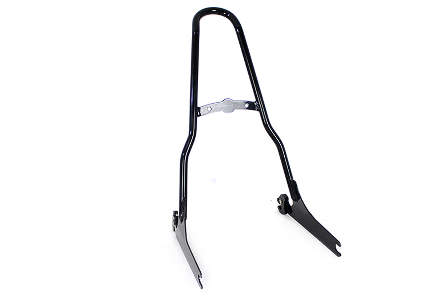 Wyatt Gatling One Piece Sissy Bar Black for Harley Davidson FXDF & FXDWG