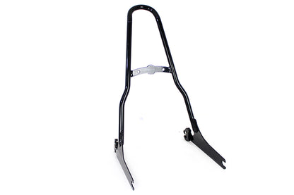 Wyatt Gatling One Piece Sissy Bar Black for Harley Davidson FXDF & FXDWG