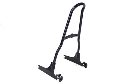 Wyatt Gatling One Piece Sissy Bar Black for Harley Davidson FXDF & FXDWG