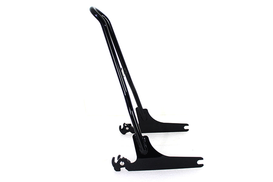Wyatt Gatling One Piece Sissy Bar Black for Harley Davidson FXDF & FXDWG