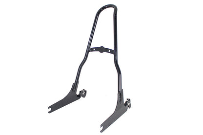 Wyatt Gatling One Piece Sissy Bar Black for Harley Davidson FXDF & FXDWG