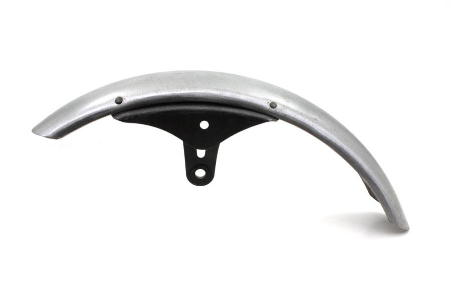 Wyatt Gatling Part 090507 Front Fender Spring Style Raw Steel for 21 Inch Harley Davidson FXSTS
