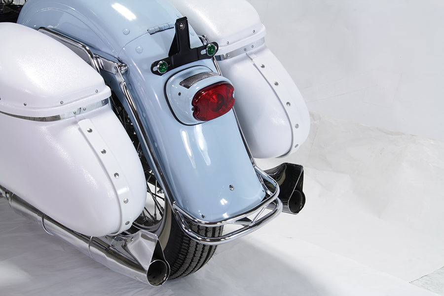 Wyatt Gatling Rear Fender Trim Rail Chrome for Harley Davidson FLST (2000-2009)