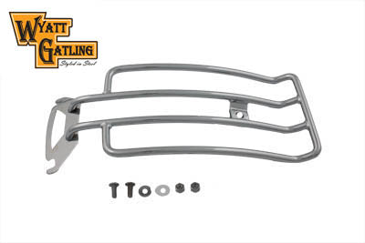 Wyatt Gatling Chrome Contour Luggage Rack for Harley Davidson FLT Models