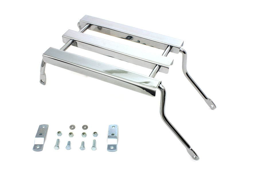 Wyatt Gatling Retro 3 Bar Luggage Rack for Harley Davidson FLHR (1998-2007)