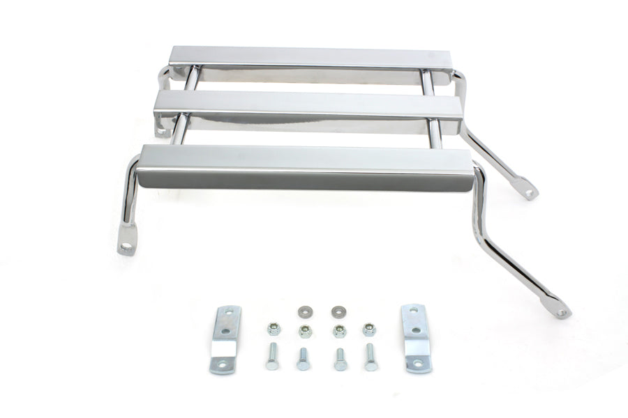 Wyatt Gatling Retro 3 Bar Luggage Rack for Harley Davidson FLHR (1998-2007)