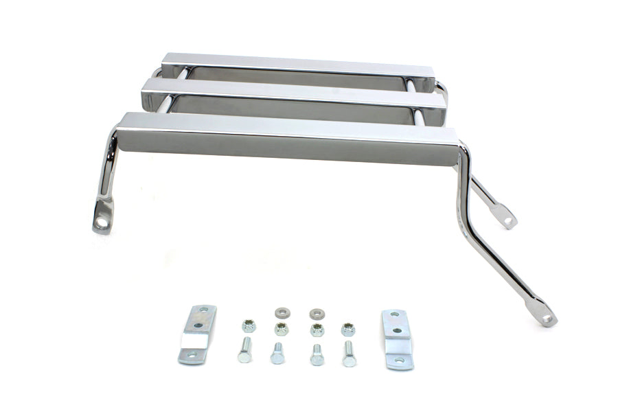 Wyatt Gatling Retro 3 Bar Luggage Rack for Harley Davidson FLHR (1998-2007)
