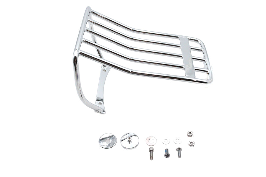 Ultima Chrome Luggage Rack for Harley Davidson FXST and FXSTS Models – Part 121-23
