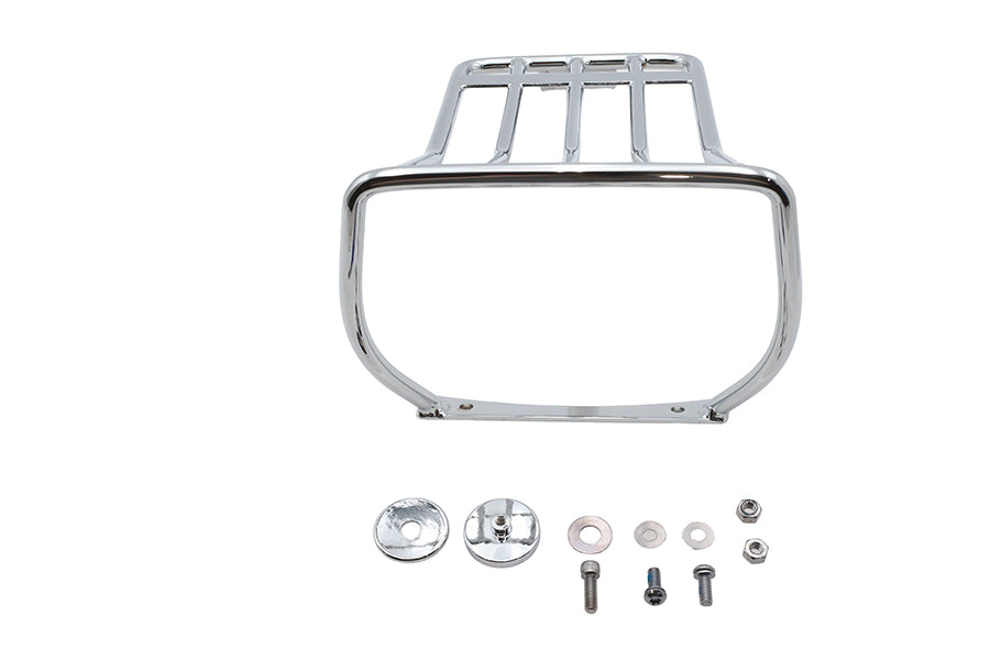 Ultima Chrome Luggage Rack for Harley Davidson FXST and FXSTS Models – Part 121-23