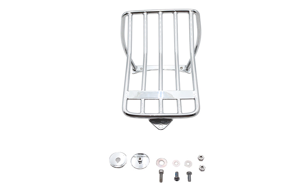 Ultima Chrome Luggage Rack for Harley Davidson FXST and FXSTS Models – Part 121-23