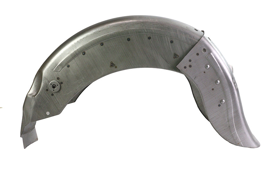 V-Twin Factory Sample Replica Rear Fender with Hinged Tail for Harley Davidson FL Models