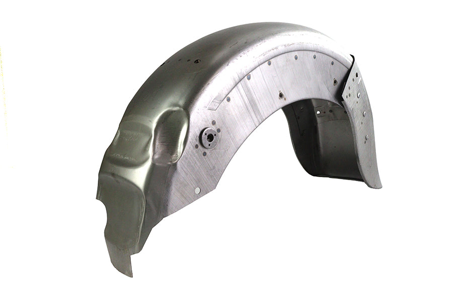 V-Twin Factory Sample Replica Rear Fender with Hinged Tail for Harley Davidson FL Models