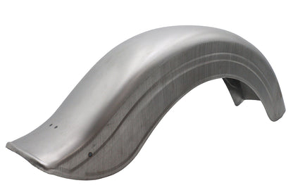 V-Twin Factory Sample Rear Fender Bobbed with Left Cutout for Custom Motorcycle Builds