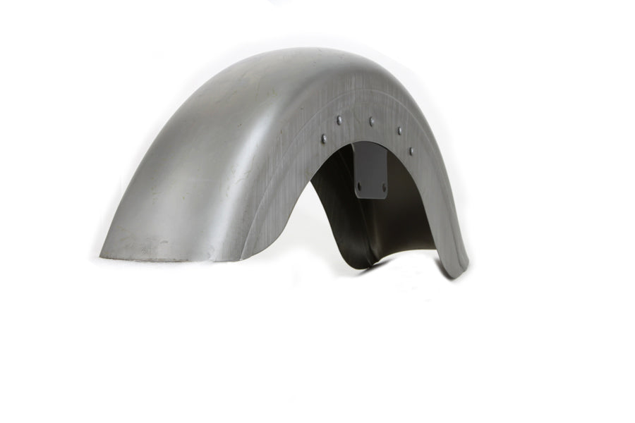 V-Twin Factory Sample Front Fender Raw with Bracket for Harley Davidson FXST and FXDWG Models