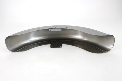 V-Twin Factory Sample Front Fender Raw with Bracket for Harley Davidson FXST and FXDWG Models