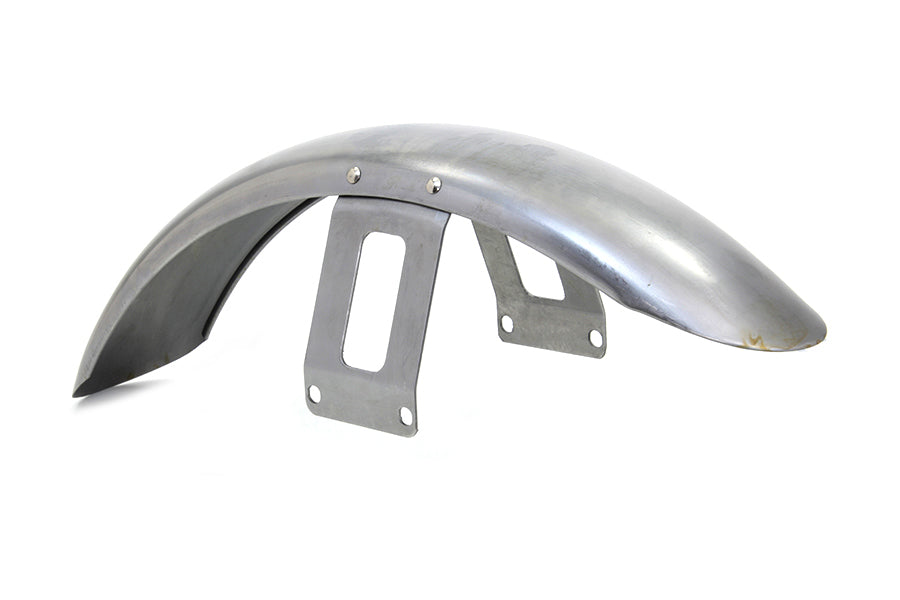 Wyatt Gatling Front Fender Primer Steel for 21 Inch Harley Davidson Wheels