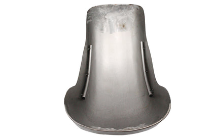 V-Twin 9 inch Rear Fender Smooth - Durable Steel Construction with 11 inch Width for Motorcycle Customization