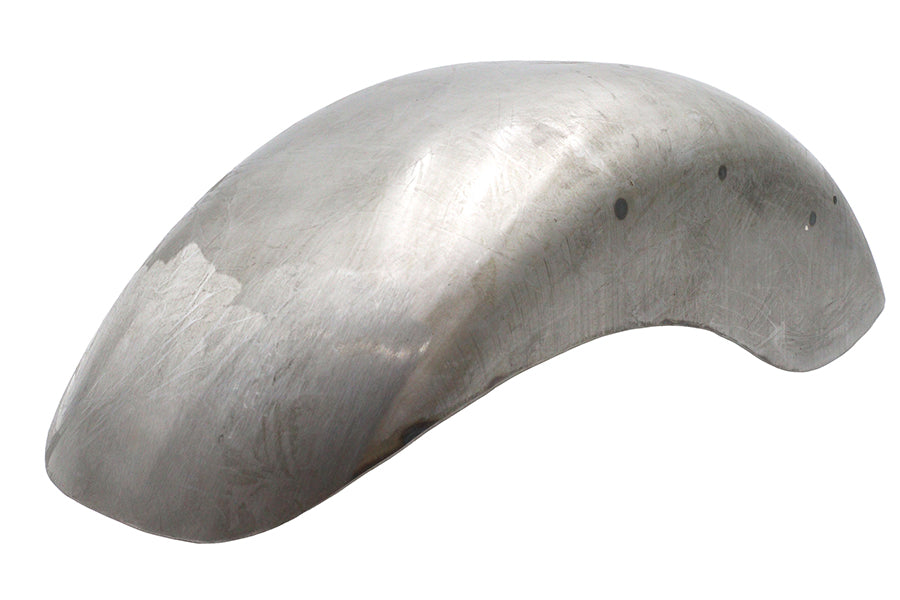 Ultima 19-168 Custom Rear Fender with 11 Inch Width – Steel, Raw Finish, Undrilled for Custom Motorcycle Builds