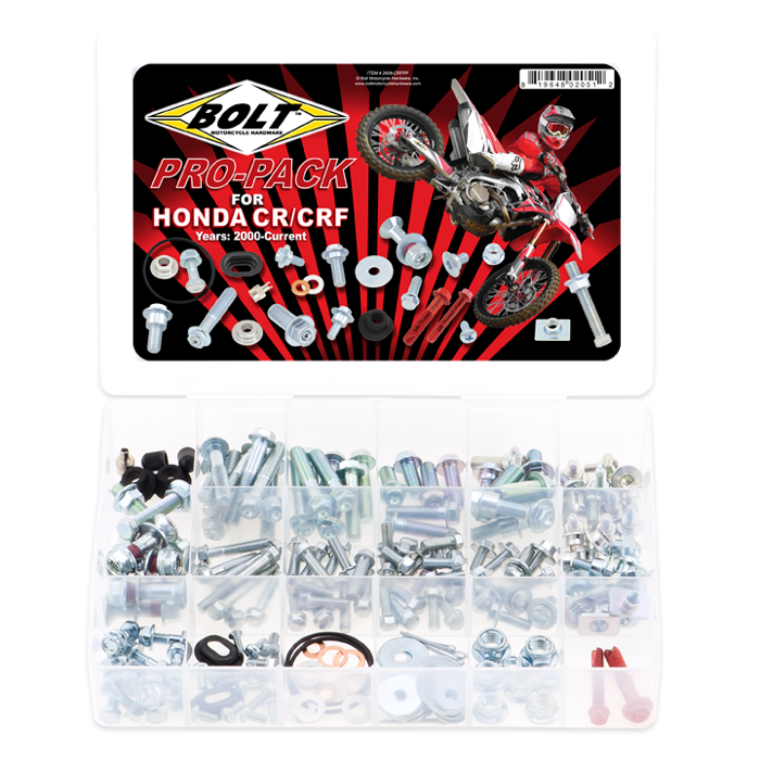 BOLT ProPack for Honda CR and CRF Models (Part Number 2008-CRFPP)