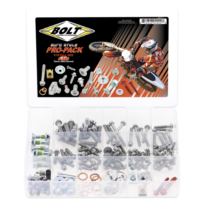 Bolt Euro Style ProPack for KTM - Part Number 2004-EUPP