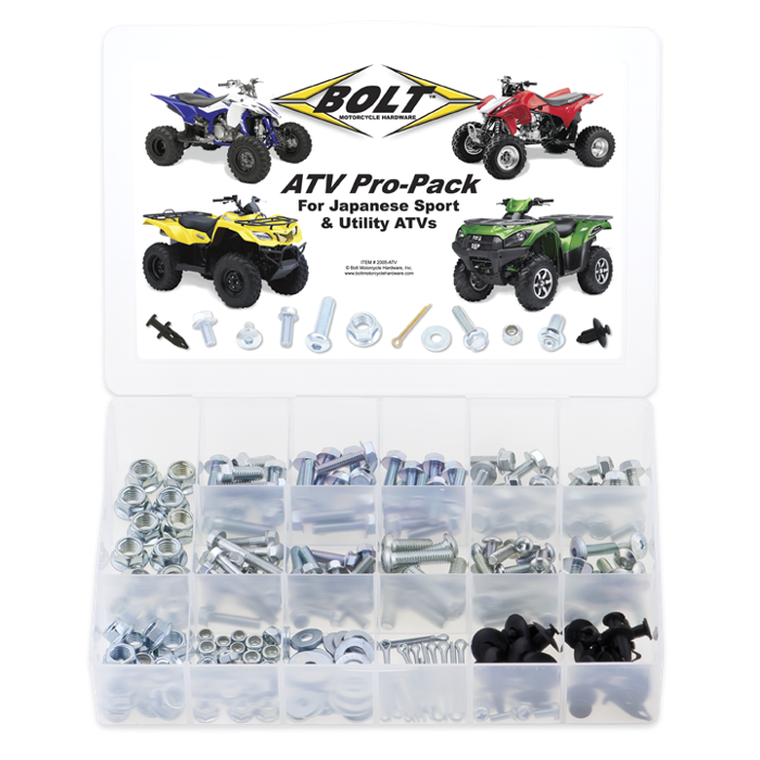 Bolt ATV Pro Pack (Part Number: 2005-ATV) - Heavy-Duty ATV Accessory Kit