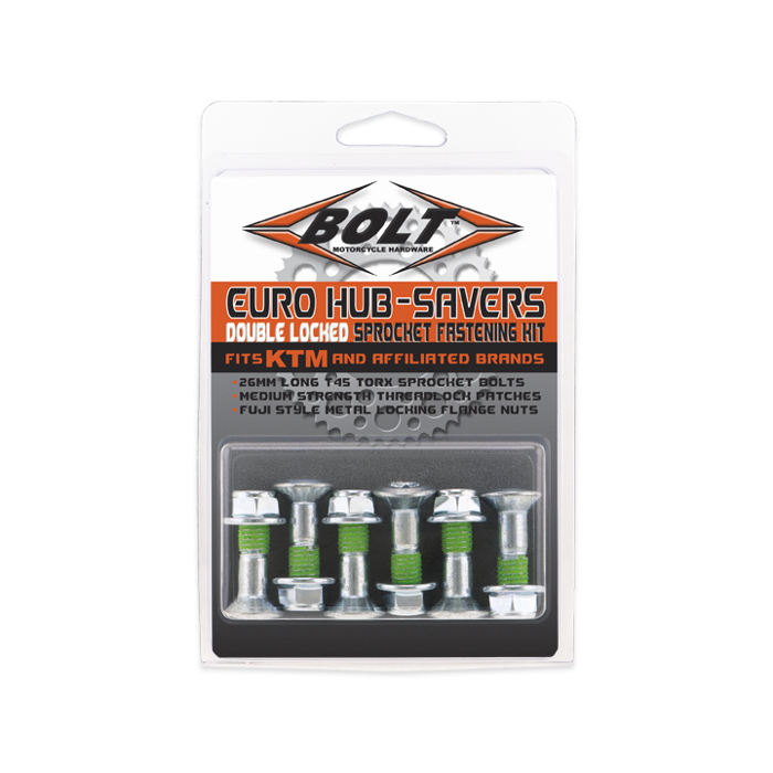 BOLT Hub-Savers Euro Style - Pack of 6 (Part Number 2008-HS.EU)