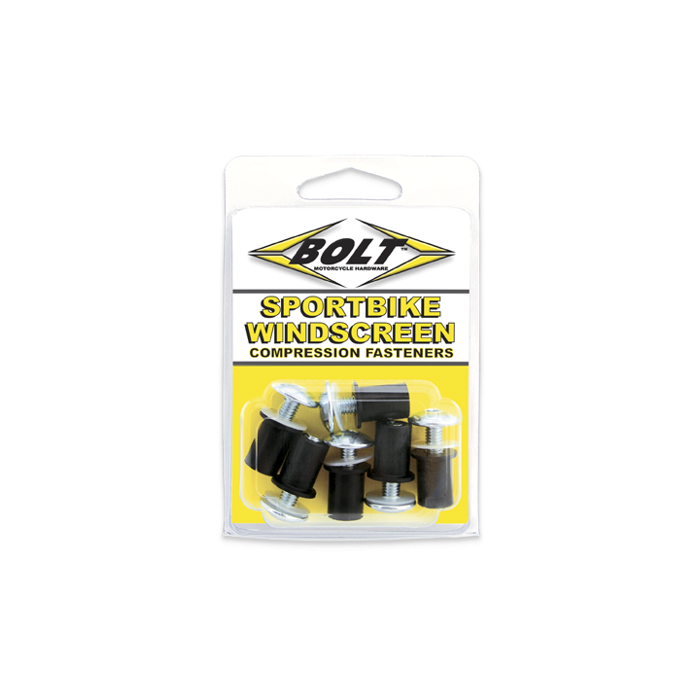 BOLT Windshield Fastener Kit 6-Pack (Part Number 2009-WSF)